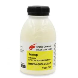 Принтерний тонер Static Control (SCC) HP CLJP M252/M254/M452 50г Yellow (HM254-50B-YOS-P)