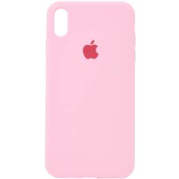 Чохол-накладка EpiK Silicone Case Full Protective (AA) для iPhone XS Max Light pink