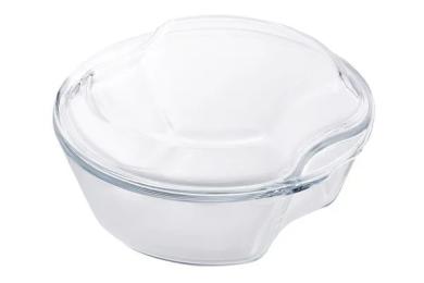 Форма для запікання Ardesto BLACK MARS AR2415BG з кришкою, кругла, 1.5 л