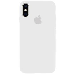 Чохол-накладка EpiK Silicone Case Full Protective (AA) для Apple iPhone X (5.8)/XS (5.8) White