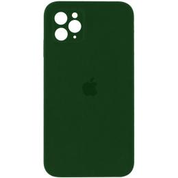 Чохол-накладка EpiK Silicone Case Square Full Camera Protective (AA) Apple iPhone 11 Pro Max (6.5) Green