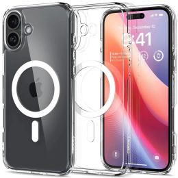 Чохол-накладка Infinity SGP Ultra Hybrid Magnetic Fit для Apple iPhone 17 Transparent