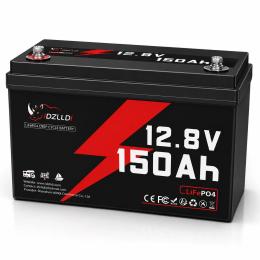 Акумулятор для ДБЖ Idzlldi LiFePO4 12V 150 Ah Black
