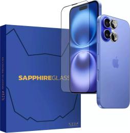 Захисне скло iLera Sapphire Ultra + Glass for iPhone 16 Plus