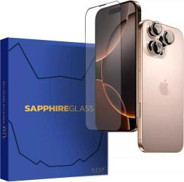 Захисне скло iLera Sapphire Ultra + Glass for iPhone 16 Pro Max