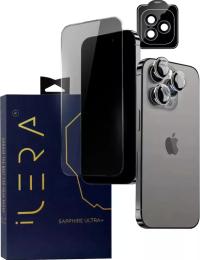 Захисне скло iLera Premium Sapphire Ultra + Corning Glass for iPhone 15 Pro Max