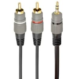Аудіо-кабель VALUE S0663 mini-jack 3.5 (тато) 2хRCA (тато) 3m