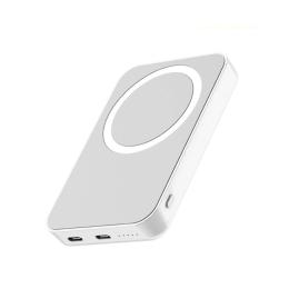 Зовнішній портативний акумулятор Aspor A325 MagSafe Battery Pack 5000mAh Silver (900142)