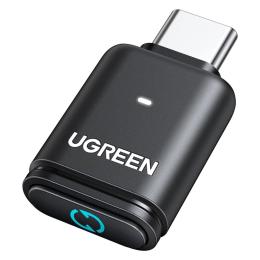 Bluetooth-адаптер Ugreen BT501 USB-C Bluetooth Transmitter Audio Adapter for PC/PS5/Switch Bluetooth 5.3 Black (45008)