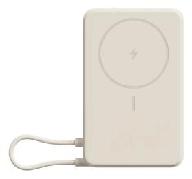 Зовнішній портативний акумулятор Xiaomi Magnetic&amp;Wireless 10000mAh Beige 15W (BHR08PBGL)