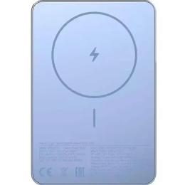 Зовнішній портативний акумулятор Xiaomi Super Slim Magnetic 5000mAh Blue (BHR08POGL)
