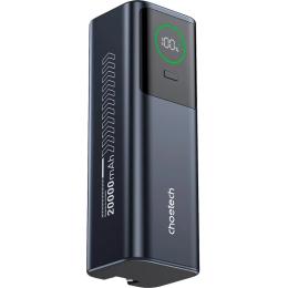 Зовнішній портативний акумулятор Choetech B1012 20000mAh Black 100W