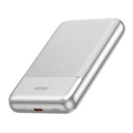 Зовнішній портативний акумулятор WIWU P089 Seraph 10000 mAh Silver PD20W