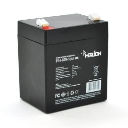Акумулятор для ДБЖ Merlion 5Ah 12V F2 (EV 6-DZM-5) 90*70*101 тяговий