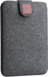 Чохол для ноутбука Gmakin GM56-14 Macbook Pro 14 Dark Gray на застібці