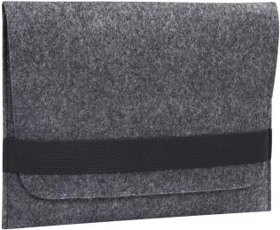 Чохол для ноутбука Gmakin GM14-14 Macbook Pro 14 Dark Gray на гумці горизонтальний