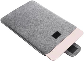 Чохол для ноутбука Gmakin GM55-14 Macbook Pro 14 Light Gray на застібці