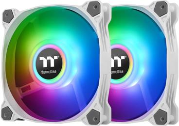 Вентилятор для ПК Thermaltake Pure Duo 12 ARGB Sync Radiator Fan CL-F097-PL12SW White 2-Fan Pack