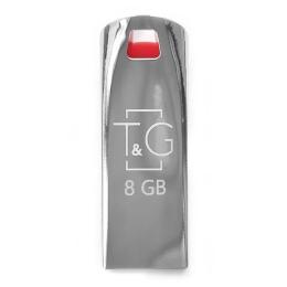 Флеш память T&amp;G 115 Stylish Series Silver 08 GB (TG115-8G)