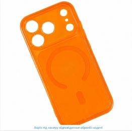 Чохол-накладка Infinity MagSafe Pulse Cover для iPhone 15 Pro Max Orange
