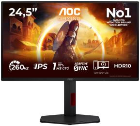 Монітор AOC 25G4ZR Black 24.5