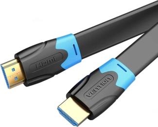 Відео-кабель Vention HDMI (тато)  -  MHDMI (тато), 1.0 м, V2.0, 4K 60Гц, PVC Black