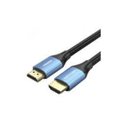Відео-кабель Vention HDMI (тато) - HDMI (тато), 12.0 м, V1.4, 4K 60Гц,PVC, Aluminum alloy Type Blue