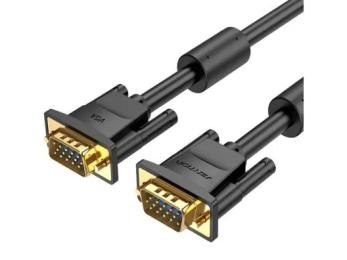 Відео-кабель Vention VGA (тато)  -  VGA (тато) 15M-15M, 20.0 м Black