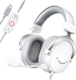 Накладні навушники Fifine H9 AmpliGame White (H9W)