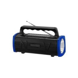 Акустика портативна NEWVEW NV-9010 Solar Panel/BT/USB/TF/FM Blue (NWVW-NV-9010-BL)