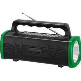 Акустика портативна NEWVEW NV-9010 Solar Panel/BT/USB/TF/FM Green (NWVW-NV-9010-GN)