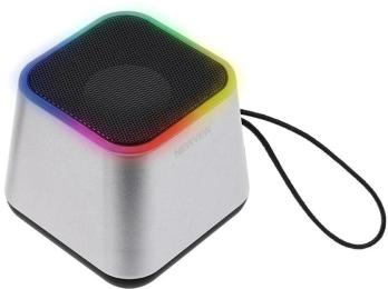 Акустика портативна NEWVEW NV-9203 RGB/BT/USB/TF/FM Silver (NWVW-NV-9203-SL)