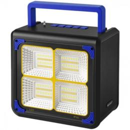Акустика портативна NEWVEW NV-9218 Solar Panel/BT/USB/TF/FM Blue (NWVW-NV-9218-BL)
