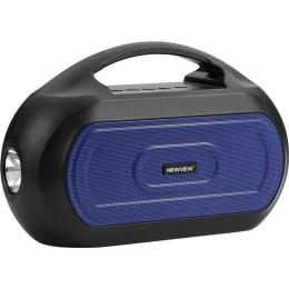 Акустика портативна NEWVEW NV-V50 Solar Panel/BT/USB/TF/FM/AUX Blue (NWVW-NV-V50-BL)