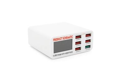 Зарядна станція Voltronic Schematic FC-36 White