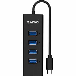 USB-хаб Maiwo KH304C Black