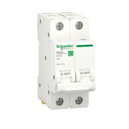 Автоматичний вимикач Schneider Electric R9F12206 2 пол. 6А С, 6kA Resi9