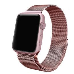 Ремінець для смарт-годинника EpiK Milanese Loop Design для Apple watch 38/40/41mm Rose Gold