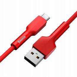 Дата-кабель Baseus CALGJ-09 1m USB(тато) - Lightning(тато) Red