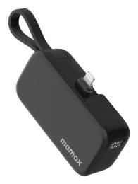 Зовнішній портативний акумулятор Momax IP130MFID LIGHTNING 5000MAH Black