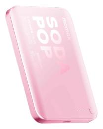 Зовнішній портативний акумулятор Momax IP165 5000MAH Pink (IP165P)