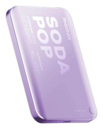 Зовнішній портативний акумулятор Momax IP165 5000MAH Purple (IP165U)