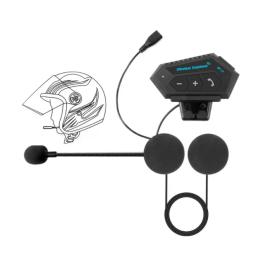 Накладні навушники Infinity BT12 Black Bluetooth, IP67, для мотошолома