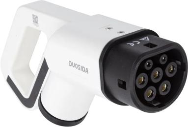 Конектор для заряджання електромобіля Duosida EV200207 Type 2 (Female), 32 A, 3-фазний