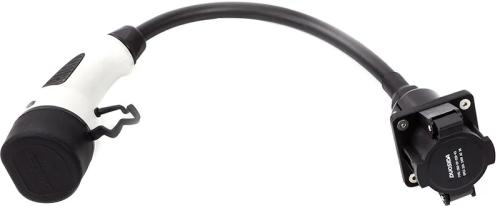 Адаптер для електротранспорту Duosida EV200290 Type 2 (Female)  Type 1 (Male)