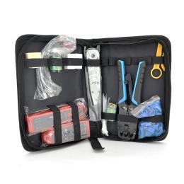 Набір монтажника Merlion A135 11 в 1, HT-806, HT-200R, KD-1, Stripper, коннектори, ковпачки