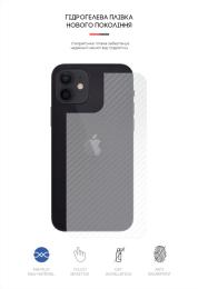 Захисна плівка ArmorStandart для Apple iPhone 12/12 Pro Carbone (61072) Transparent на задню панель