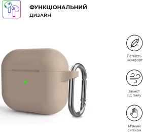 Чохол для навушників ArmorStandart Hang Case Apple AirPods 3 ARM60321 Pink Sand