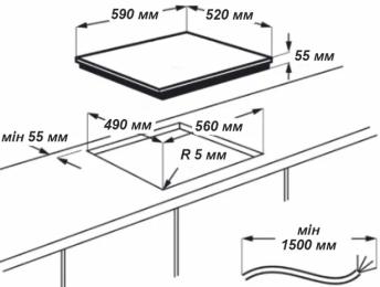 Варильна поверхня електрична GRUNHELM GPC 725 BE