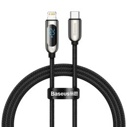 Дата-кабель Baseus CATLSK-A01 2m USB Type C(тато) - Lightning(тато) Black